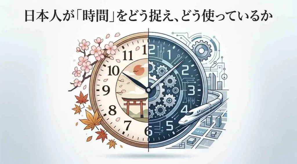 日本人が「時間」をどう捉え、どう使っているか